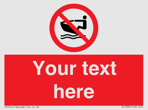 Custom No personal water craft